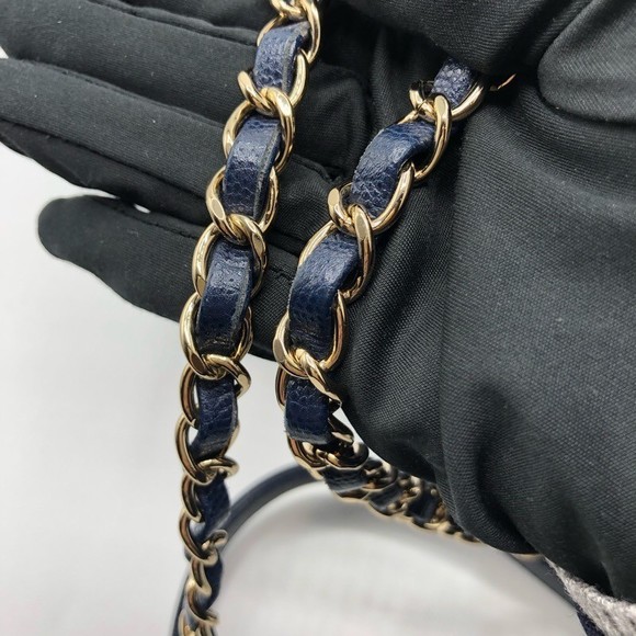 CHANEL Coco Handle Caviar Skin Handbag - Picture 12 of 16